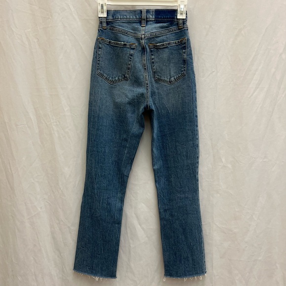 Abercrombie & Fitch The Ankle Straight Ultra High Rise Curve Love Size 24 Jeans - Picture 6 of 9